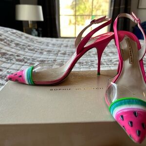 Sophia Webster Watermelon heels 39/9